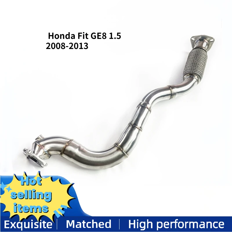 Racing exhaust manifold suitable for Honda Fit GE8 1.5 2008-2013 exhaust system muffler