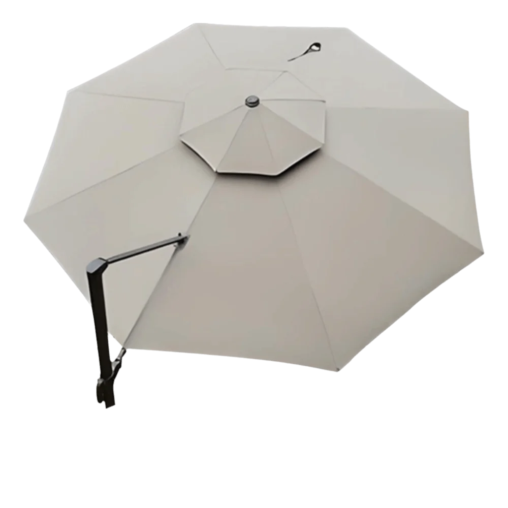 Homestay Round Patio Umbrella High Quality All Weather Garden Umbrella Strong Aluminum Sun Shade Beach Umbrella Patio