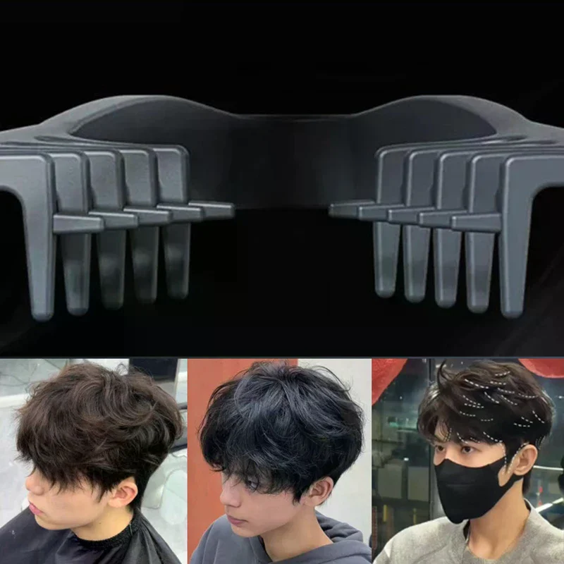 

Расческа для укладки волос с широкими зубьями, расческа для челки, расческа для прикорневого объема, инструмент для создания пышных причесок для женщин и мужчин