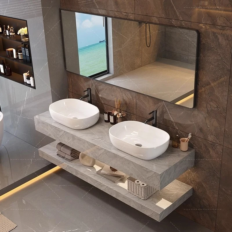 المرحاض فوق خزانة الحمام الأبيض بالوعة جدار العطور الحديثة مرآة خزانة حمام ضئيلة العناية بالبشرة Gabinete الأثاث العصري #4