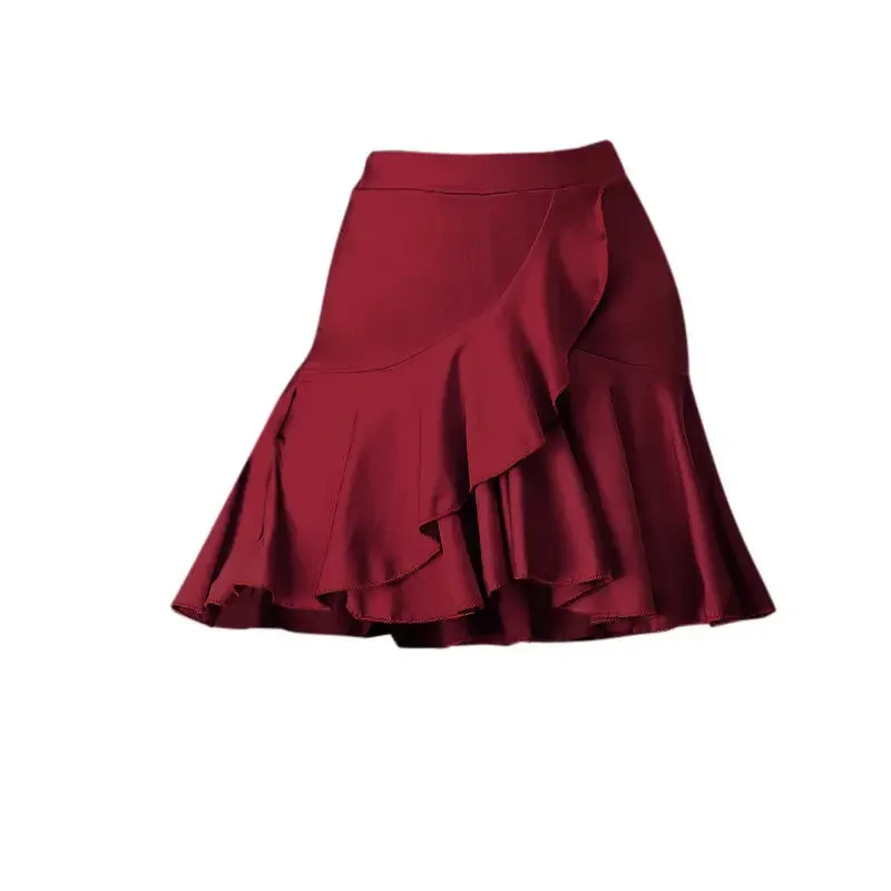 AD1 3 Farben Kinder Latin Dance Kleid Praxis Kleider Latin Performance Für Frauen Mädchen Spandex Wettbewerb Prüfung Danc5@rD ~