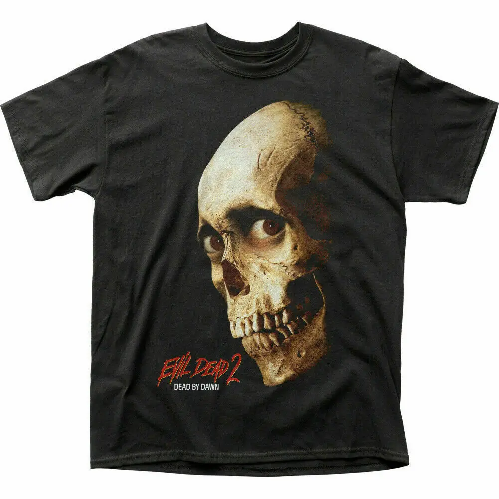 

Evil Dead 2 Color Poster T Shirt Mens Licensed Pop Culture Movie Retro Tee Black