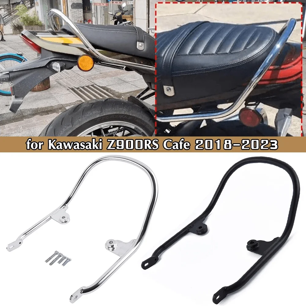 

Motorcycle Accessories for Kawasaki Z900RS Z900 RS Cafe 2018-2024 2021 2022 Rear Bumper Passenger Seat Hand Handle Grab Bar Rail