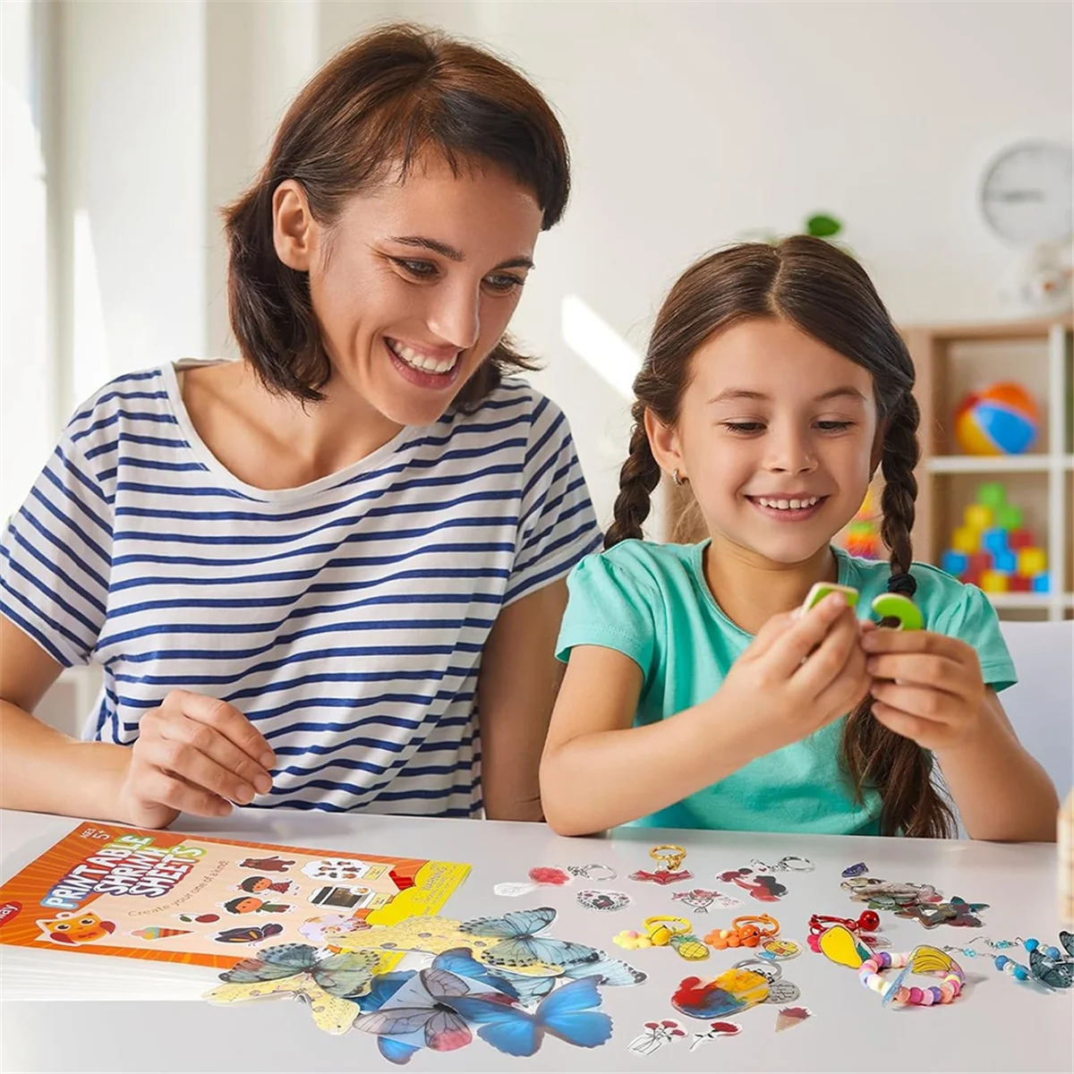 Nuove fogli Dink termoretraibili stampabili, pellicole termoretraibili semitrasparenti per stampante a getto d'inchiostro, plastica termoretraibile stampabile, 6 fogli
