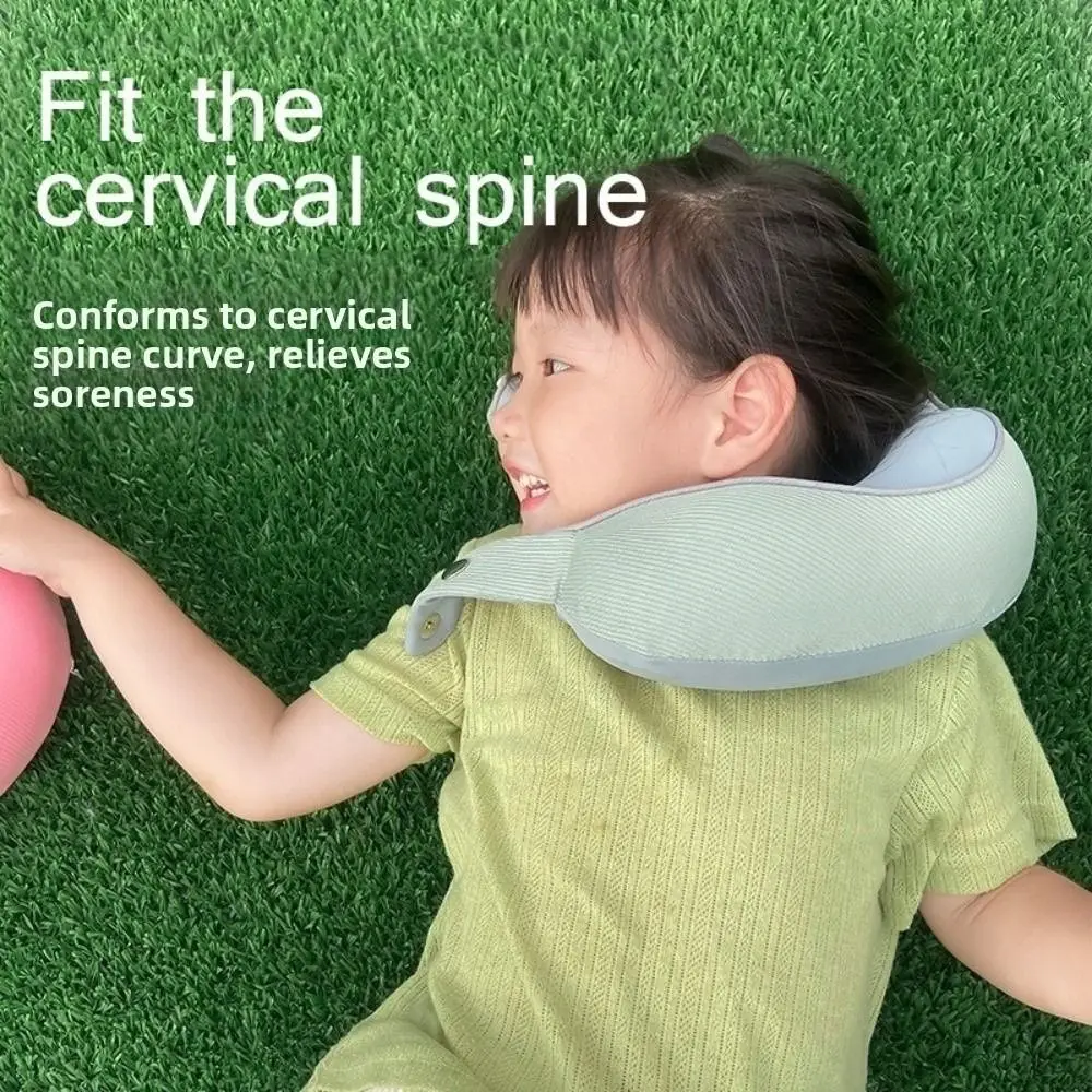 Portable Neck Pillow Multi-functional Comfort Support U Shape Pillow Soft Material U-shaped Design Nap Pillow Airplane Travel