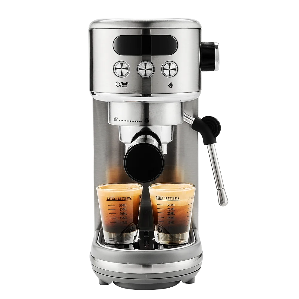 Best Wholesale Office Home Commercial Semi Automatic Espresso Coffee Making Maker Barista Cafe Coffee Machine Sale Factory