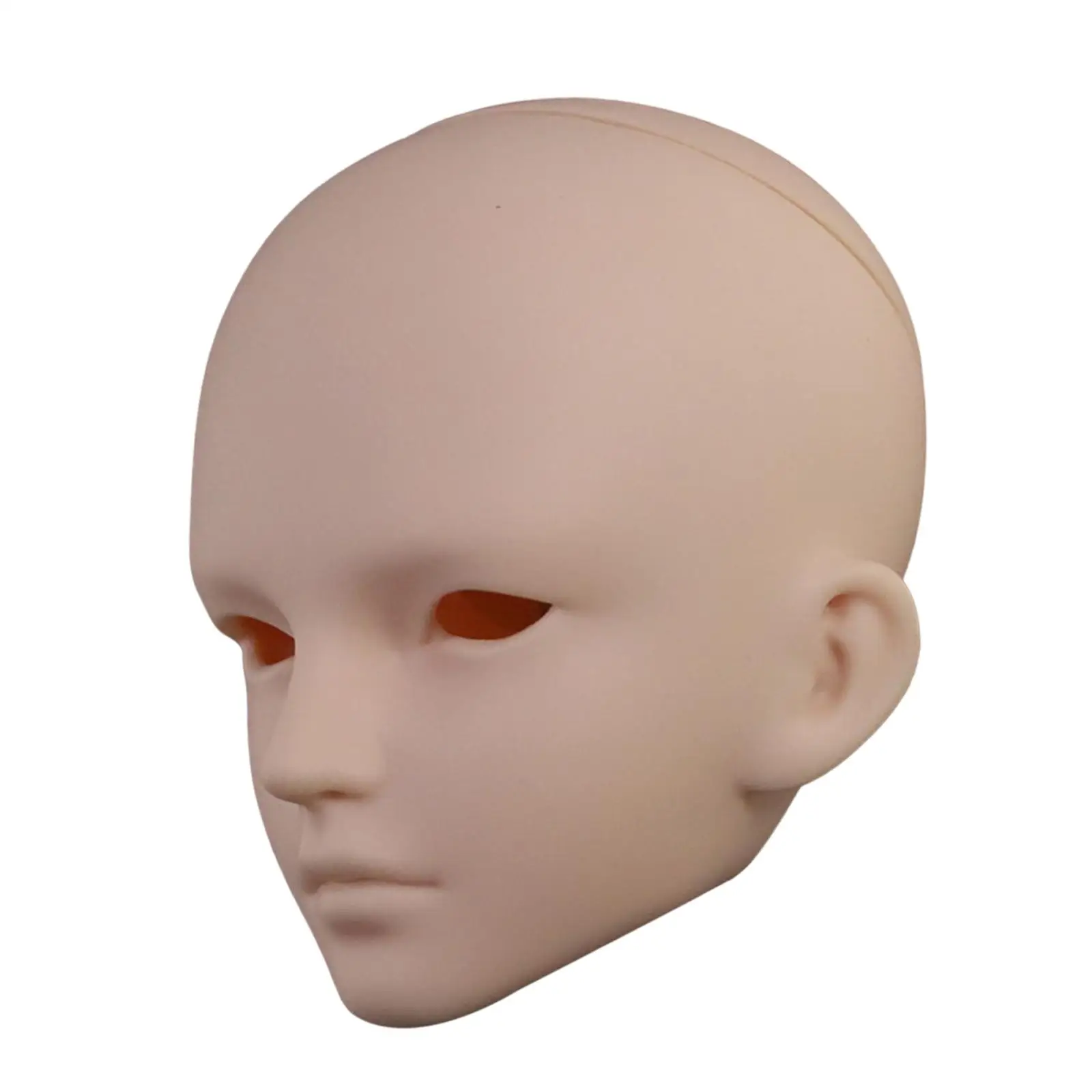 1/3 BJD Male Doll Head DIY No Makeup for Toy Doll DIY Doll Making Practice