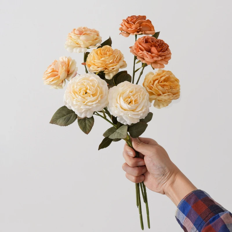 

10 шт., искусственный шелк, 2 головки, цветы пиона, свадебный декор, искусственный пион, свадебный букет, аксессуары для украшения дома, праздничный стол, цветочный