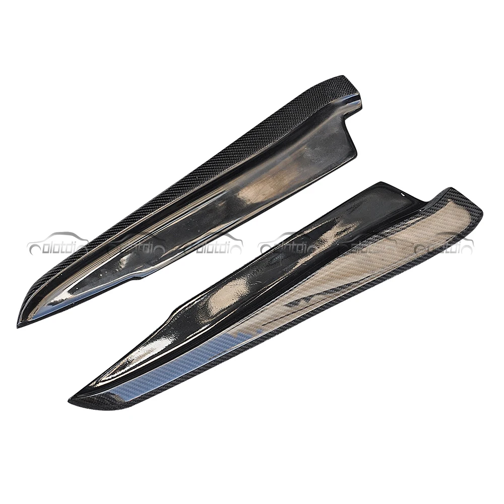 

E Style Rear Bumper Lip Carbon Side Rocker Winglet Splitter Flaps For BMW 3 Series E92 E93 M3 2007-2012