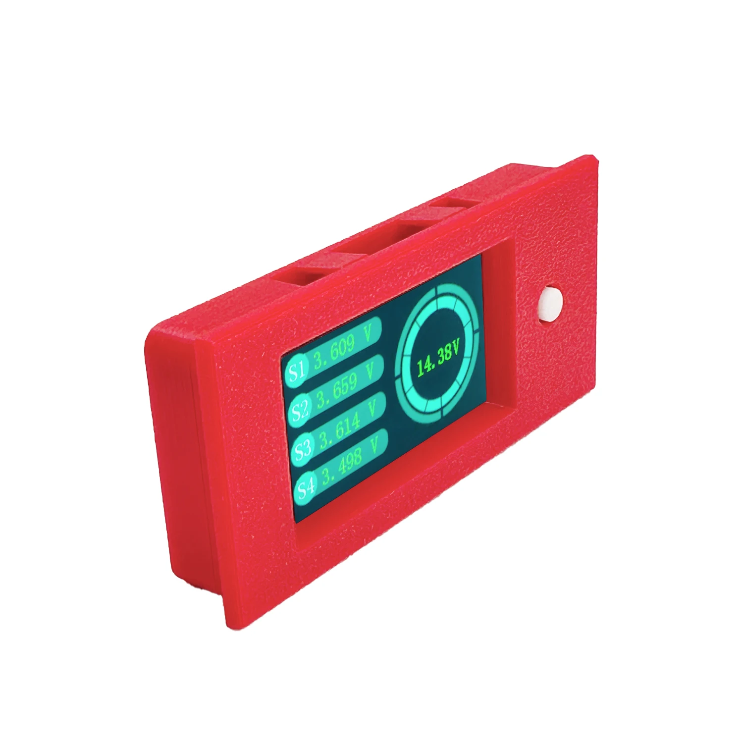 4S voltage  collection display screen with protective case voltage tester new for 4s Lifepo4 /Lipo/LTO Battery bms/balancer