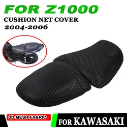 For Kawasaki Z1000 Z 1000 2004 2005 2006 Motorcycle Accessories Mesh Seat Cover Heat Insulation Seat Cushion Cover Protector