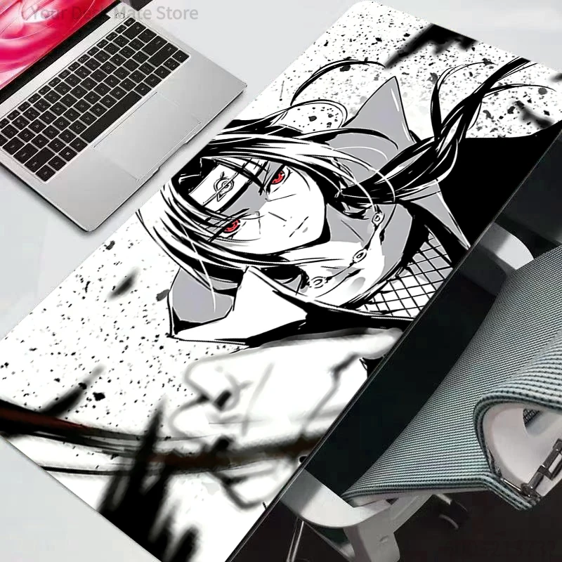 Kawaii Mauspad Naruto Anime Cute Girl Gabinete Gamer Computertischmatte Tastatur Gaming-Zubehör Mousepad langlebig