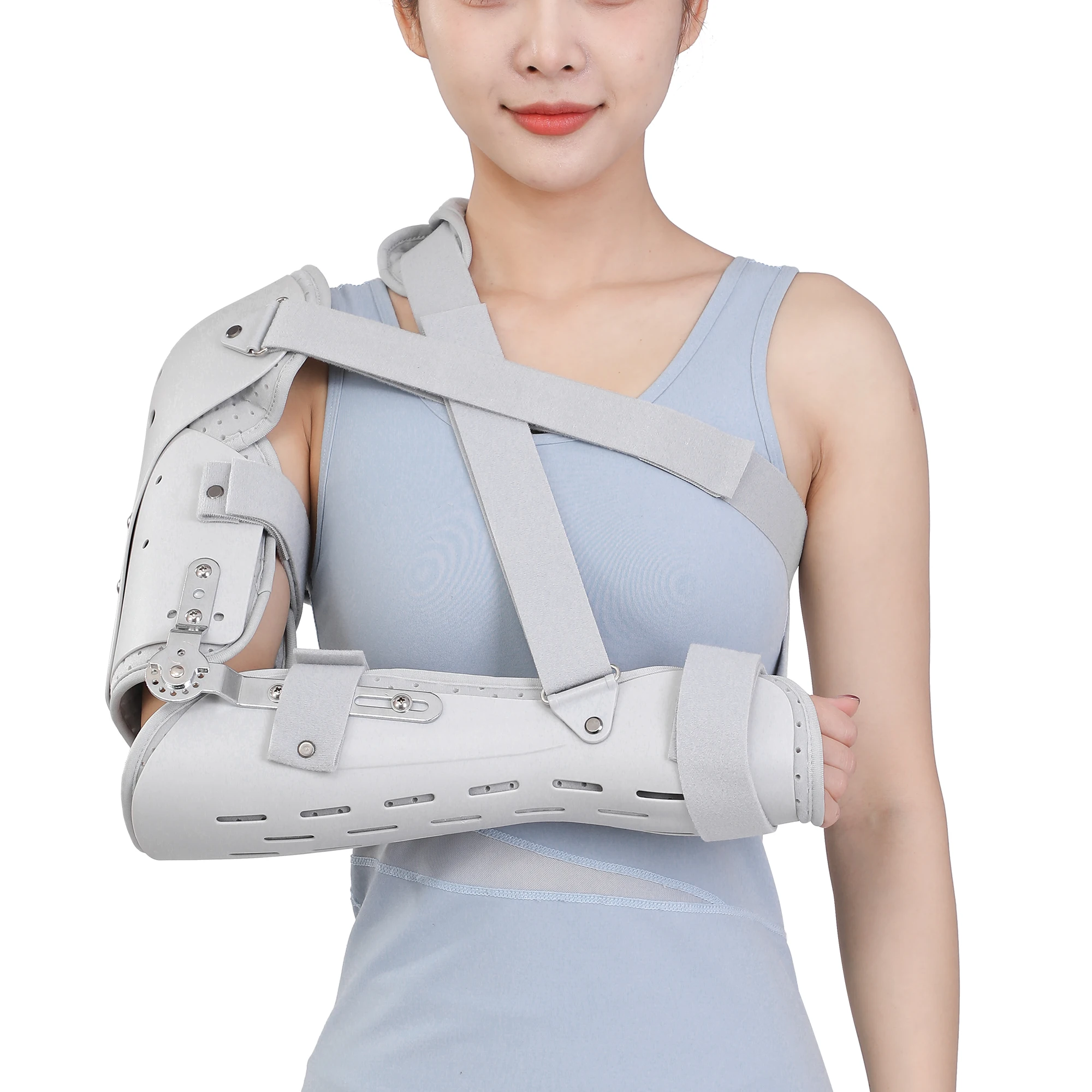 

Shoulder Elbow Joint Fixation Brace Arm Humeral Fracture Forearm Sling Rehabilitation Brace Bracket