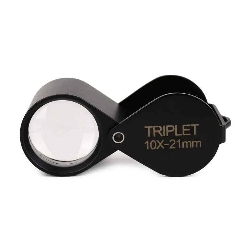 10X/15X/20X/30X Magnifying Glass Eye-Loupe Magnifier Portable Handheld Magnifying Lens for Gem-Jewelry Coins Inspection Dropship