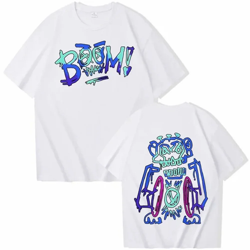 Arcane Jinx Pure Cotton EU size Tee designer men tshirt graphic anime streetwear male clothes