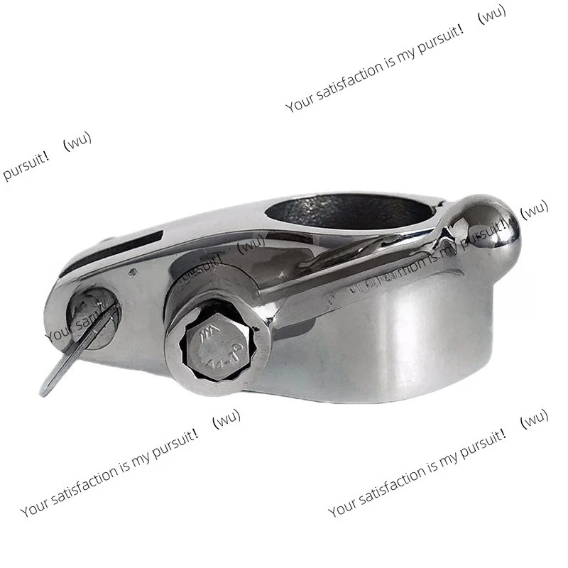 stainless steel marine hardware wrench pipe clamp awning accessories clamp yacht snap awning