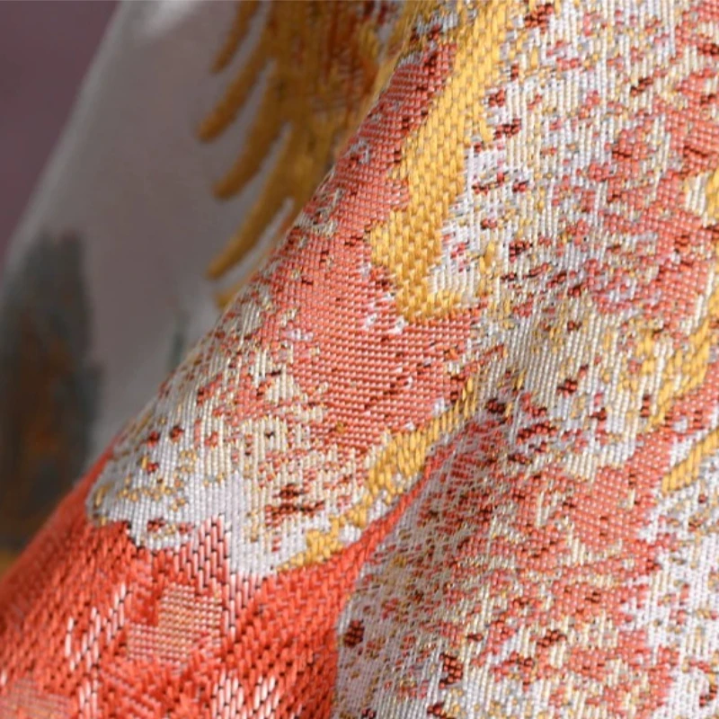 Jacquard Brocade Fabric Vintag - огляд і ціна Sewing Fabric
