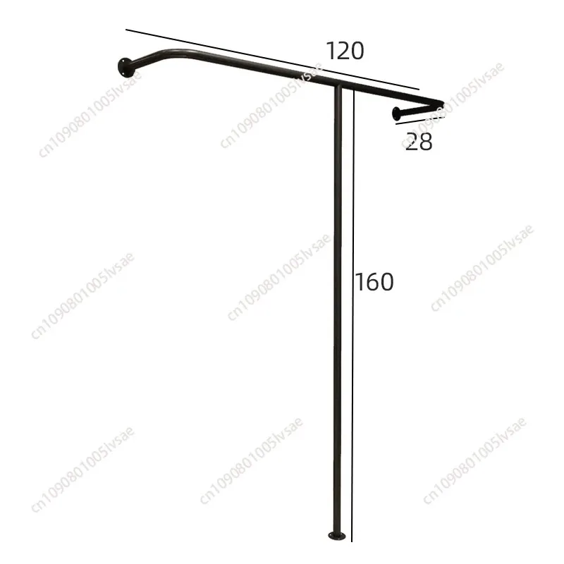 Bold display rack, island hanging clothes rack, floor to wall shelf, women's clothing store, light luxury hanging clothes pole
