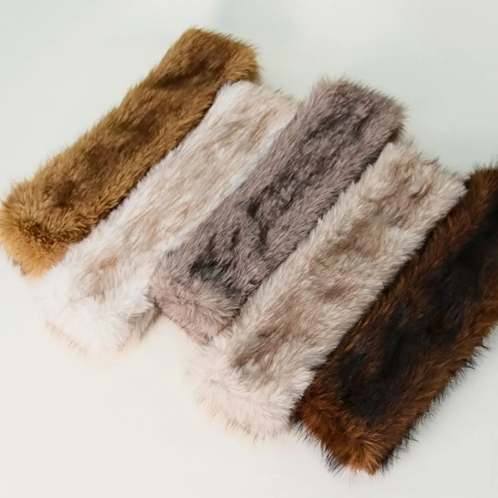 

Однотонный шарф с перекрестным воротником, мягкий, пушистый, теплый, утолщенный, плюшевый, ветрозащитный, зимний шарф для защиты шеи