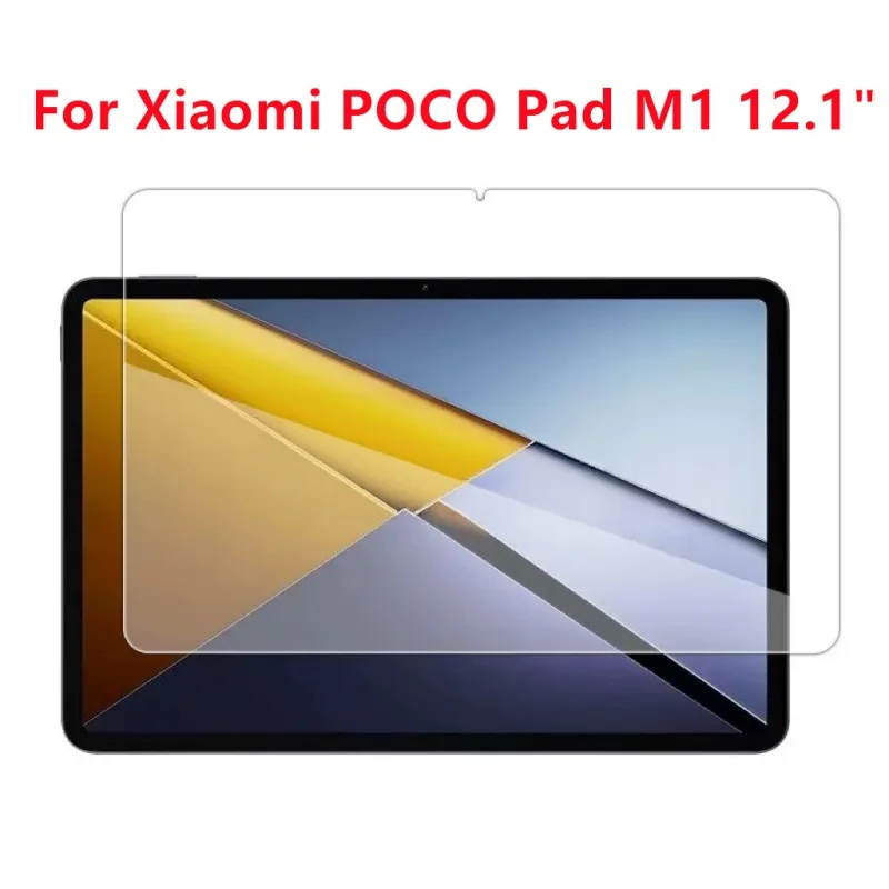 1 Pcs Tablet Tempered Glass Screen Protector For Xiaomi Poco Pad M1 12.1 X1 11.2 Inch Anti-Scratch Bubble-Free Protective Film