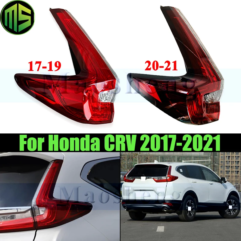 Maoshneg Rear Bumper Tail Light Tail Lamp For Honda CR-V CRV 2017-2021 Taillight Taillamp Brake Light Rear Turn Light