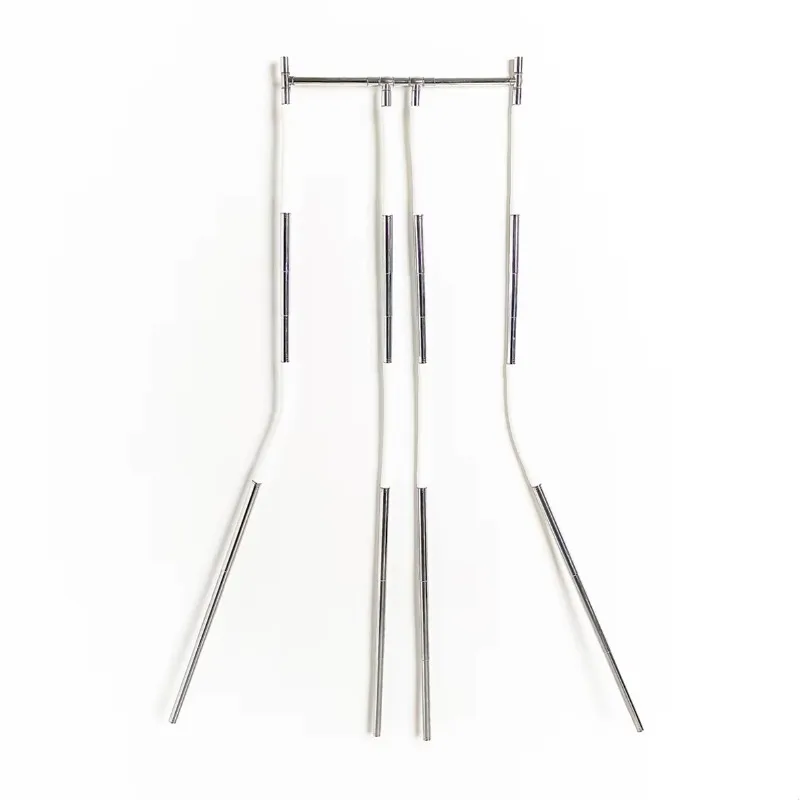Four-bar multi-functional pants shooting molding rack Mannequin clothing shooting props Invisible hangers and pants racks
