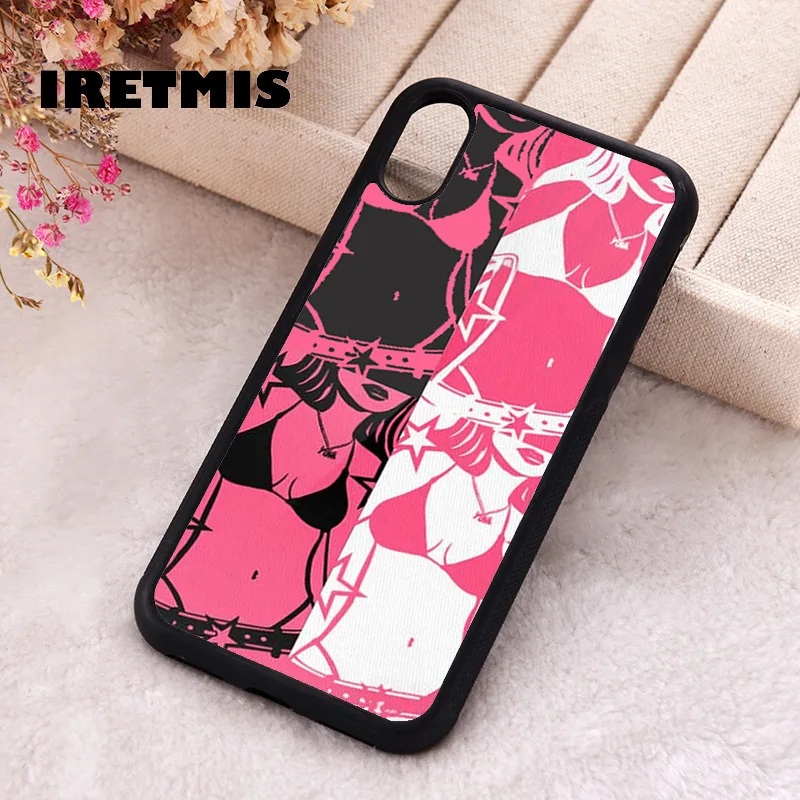 Iretmis Phone Cover Case For iPhone X XS Max XR 11 12 13 PRO MINI 14 15 16 Plus Silicone Rubber Tara Yummy