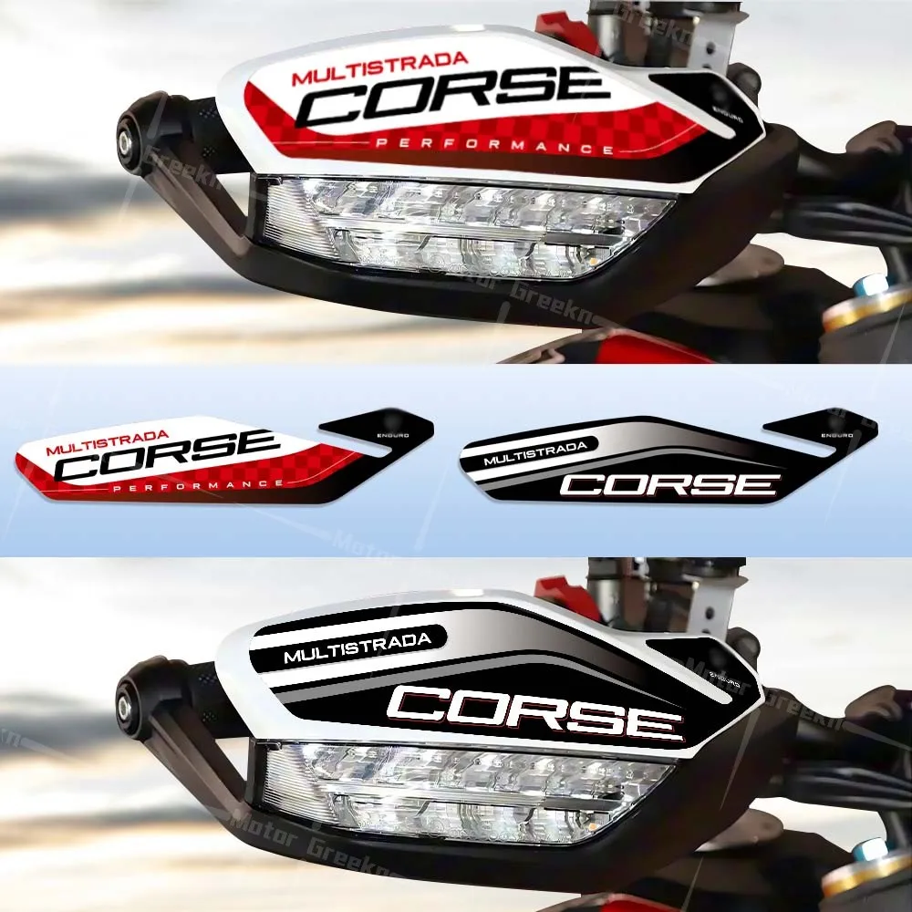 Motorcycle Handguard Deflectors Protect Sticker Decorations Accessories For MULTISTRADA V2 1200 1260 1260s 950  Enduro