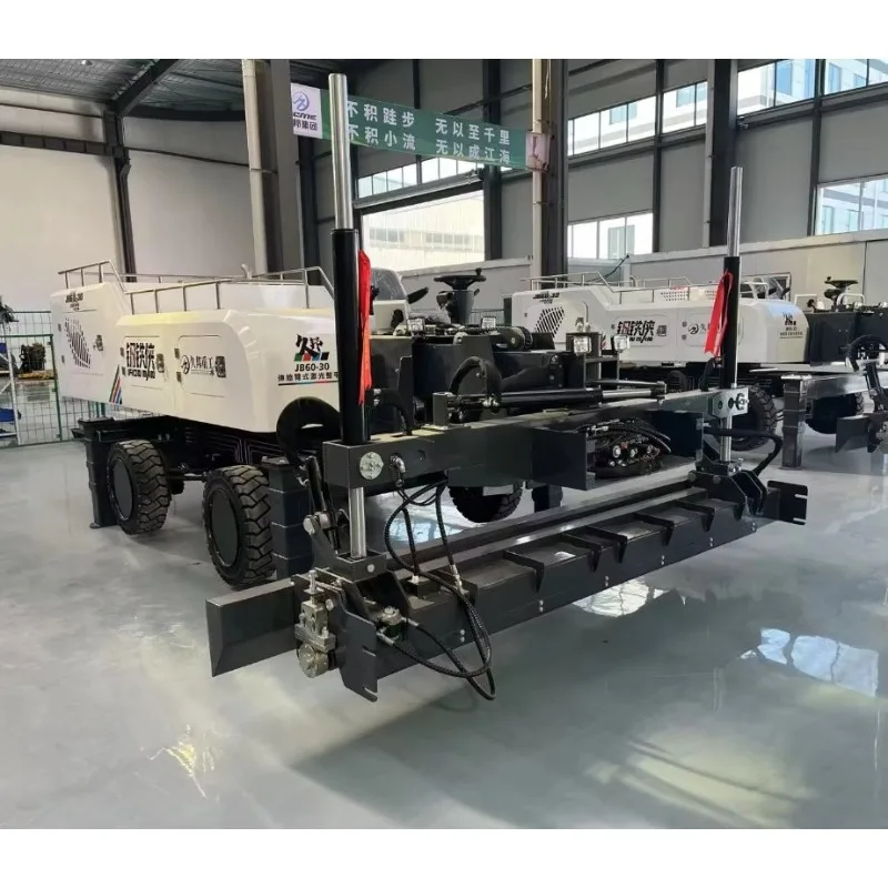 Customized Hydraulic Laser Screed Paving Machine Self-Leveling Cement Durable Core Components Bearing Engine Motor