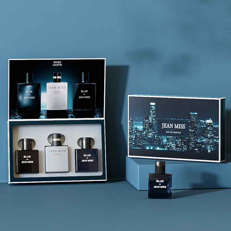 

Men's Perfume Fresh Blue Cologne Spray High Quality Woody Aquatic Fragrance Best Eau De Parfum For Daily Work And Travel