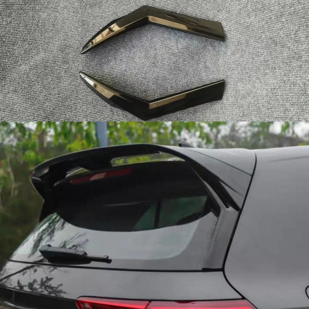 

For Volkswagen Golf 8/8.5 Pro GTI Rline Side Wing Rear Window Decorative Trim Auto Exterior Mod Accessories Styling Upgrade Part