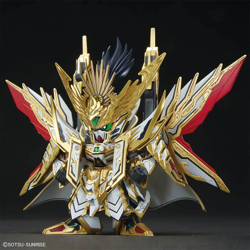 Bandai กันดั้มโมเดล SDW Musha 78TH Tenkamusodaishogun Onmitsu D Justice Strike F Dragon Action Figure Gunpla อะนิเมะตัวเลข