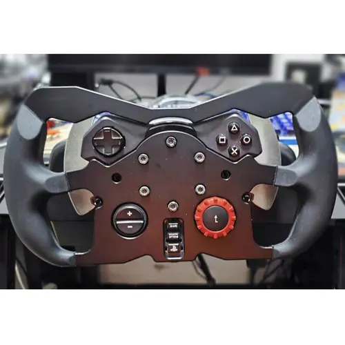 Para Logitech G29 Volante de fórmula Volante de juego de carreras simulado Volante de repuesto F1/GT