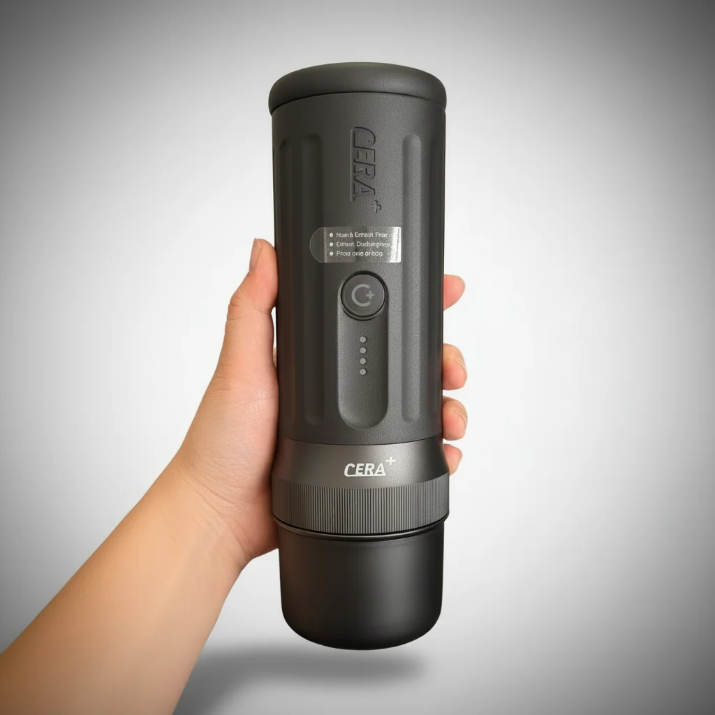 Latest High Quality CERA PCM03S-MAX Modern Electric ABS Resin Aluminum Alloy Commercial Semi-Automatic Portable Coffee Machine