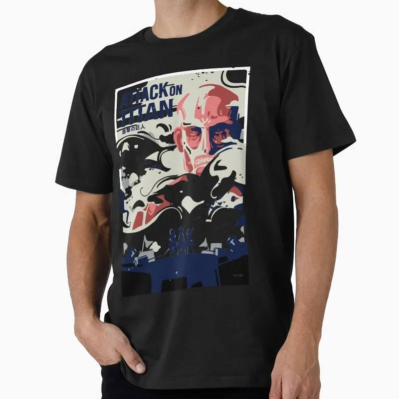 1203 Attack on Titan Anime Gift T shirt Short Sleeve Tee Shingeki no kyojin Print Graphic Clothes All size tops S-6XL