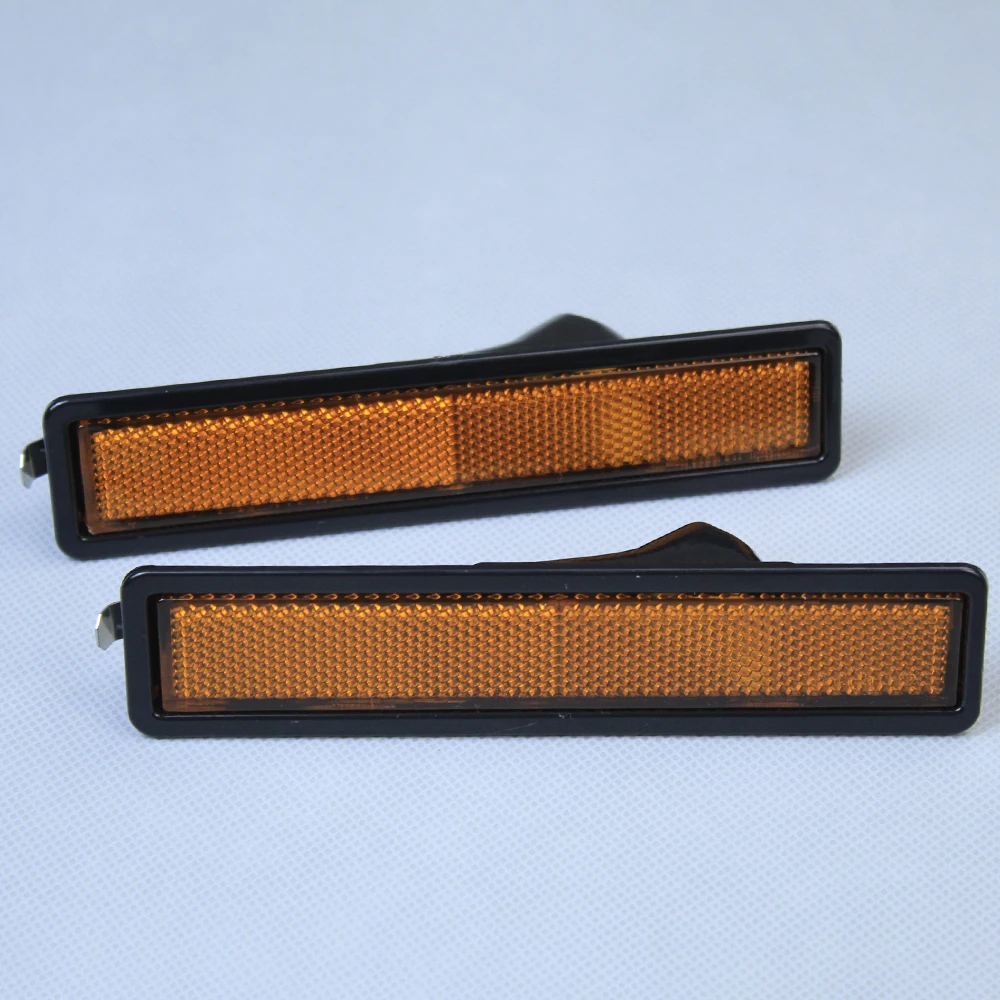 4 قطعة عدسة مصباح إشارة الانعطاف الخلفي والأيمن لليسار واليمين 63141377849   ل BMW E30 E32 E34 318i 318is 325es 325i