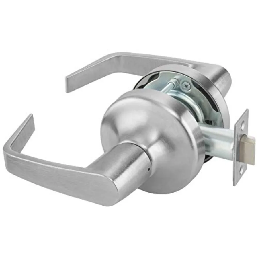 AU4701LN 626 Passage Function Cylindrical Lockset for Interior Doors with Secure Keyless Entry and Durable Stainless Steel Cons