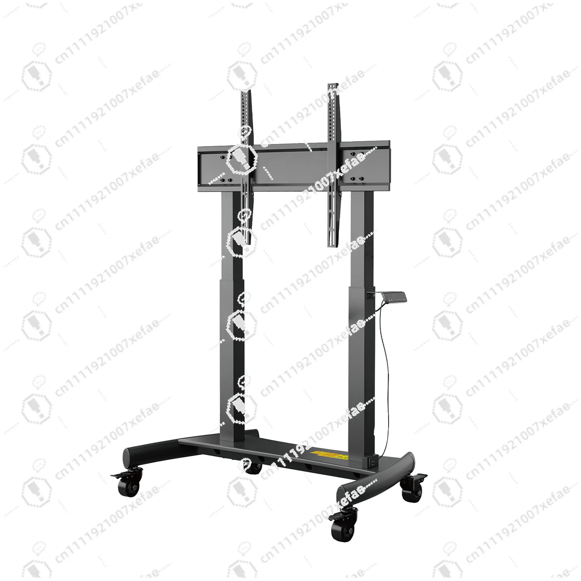 

Electric Floor TV Cart 55-100 Inch Large Automatic Heavy Duty 300lb TV Lift Custom Electric Height Adjustable TV Rack