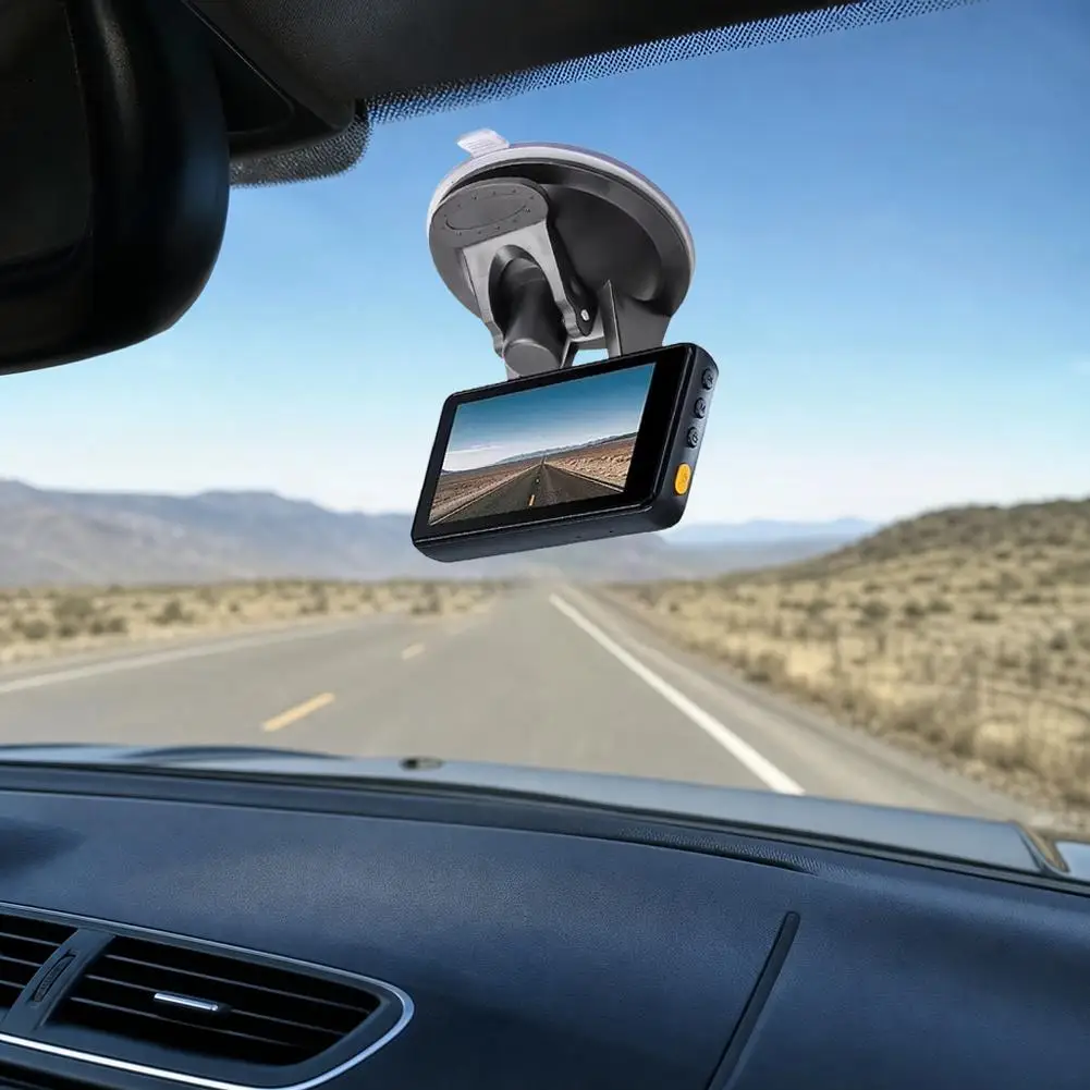 Car Mount Windshield Suction Cup Dash Camera Holder Stand Bracket 68mm Universal Suction Cup Camera Mount 180 Degree Adjustable