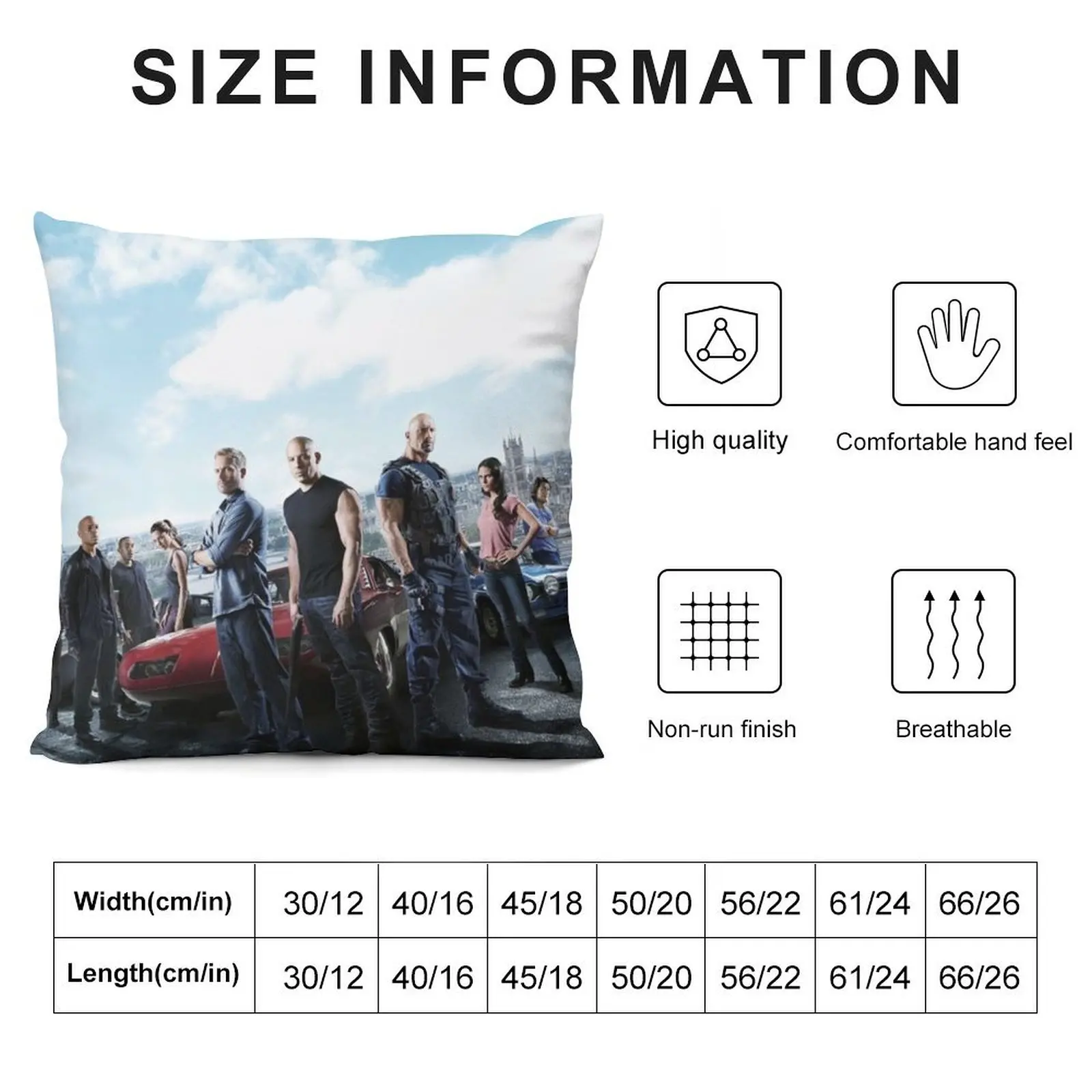 fast and furious Throw Pillow pillow pillowcase Embroidered Cushion Cover Cushion Cover Luxury pillow