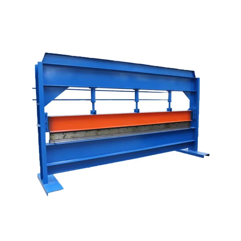 4M 6m manual metal sheet, cutting and bending machine