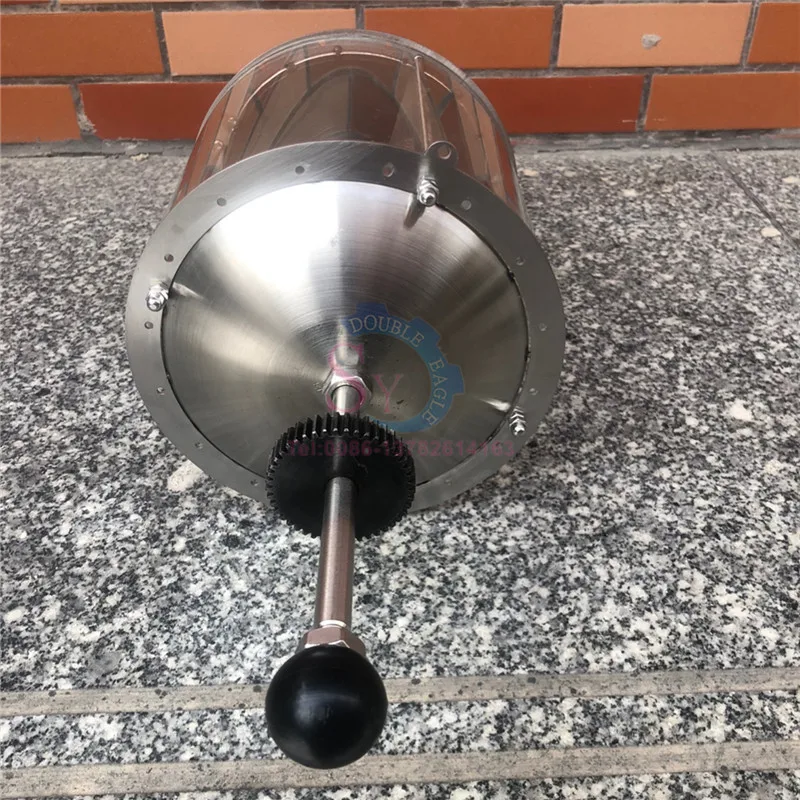 المنزلية الصغيرة التلقائي دوران 6.4L الفولاذ المقاوم للصدأ ماكينة تحميص القهوة الخبز ماكينة التحميص ديهيدراتور أكثر جفافا