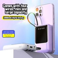 NEW Power Bank 20000mAh 66W Fast Charging External Battery Powerbank Portable Charger for Xiaomi Poco iPhone Samsung iPad