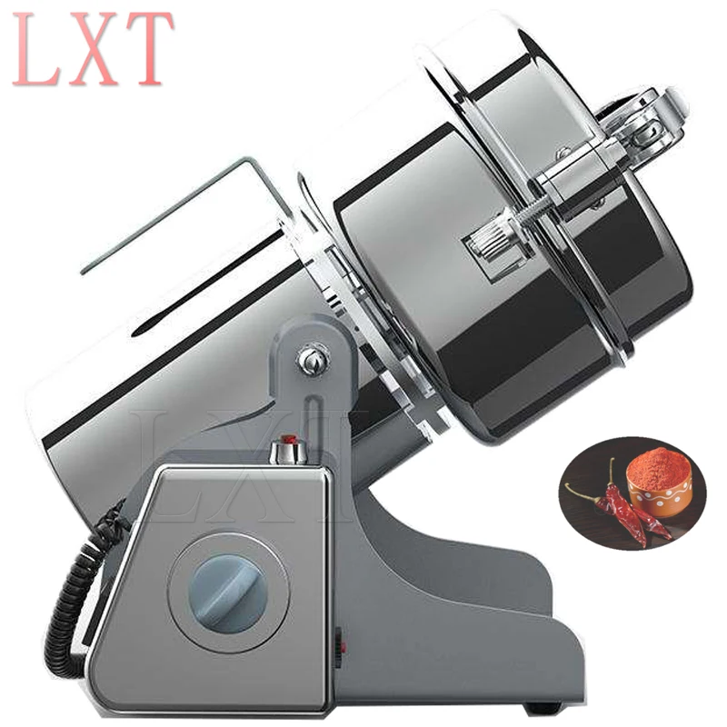 Stainless Steel Grinder Household Electric Grain Mill Ultrafine Grinding Machine Powder Maker