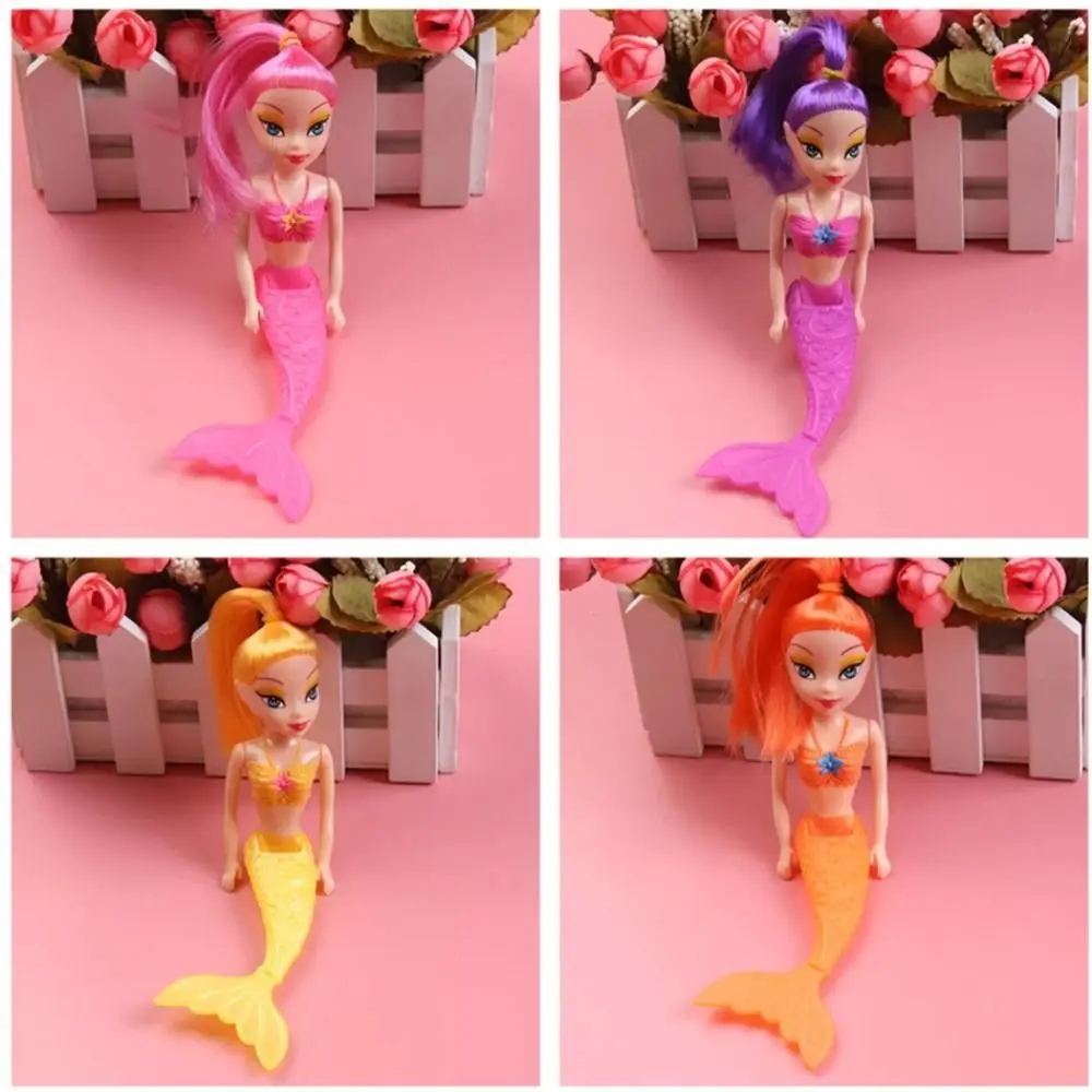 16cm Toy For Kids Birth Gift Birthday Present Educational Girls Toy Swimming Pool Toys Princess Fairy Doll Mermaid Doll