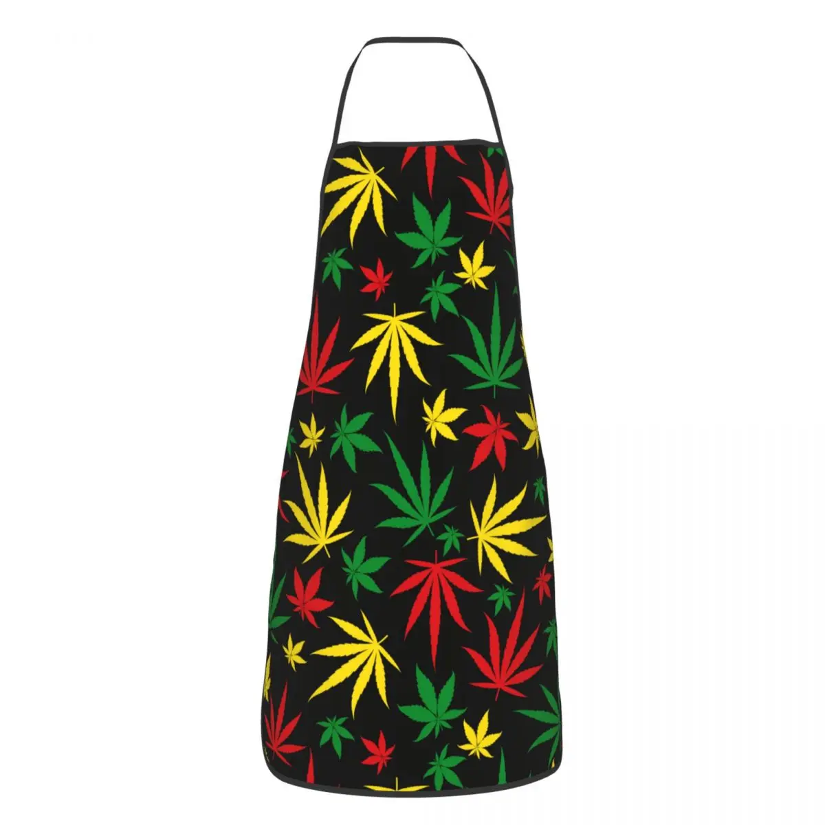 

Пользовательский унисекс ямайский регги раста полосатый кухонный шеф-повар кухонный фартук для выпечки для мужчин и женщин кухонный фартук для живописи