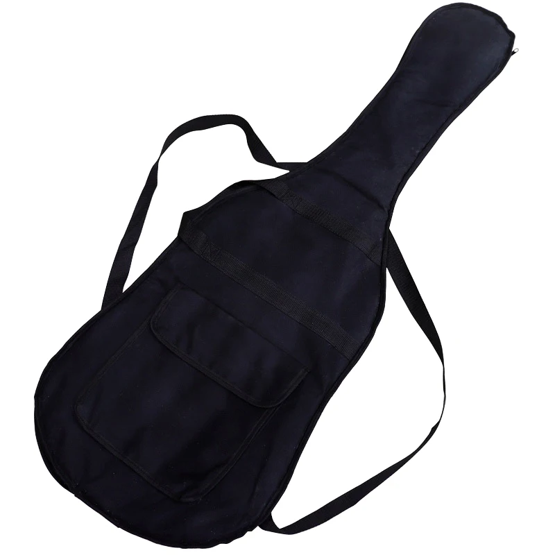 43 Inch Bass Acoustic & Electric Bass Guitar Bag Backpack Soft Case Cover Water-Resistant Polyester For Guitar