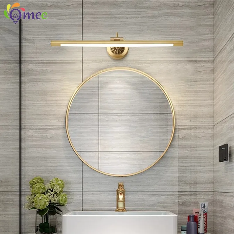 HOMirror-Applique Murale LED Moderne, Lampes Murales, Blaker, Wandlamp, Danemark kamer, Vanity Makeup, 43cm