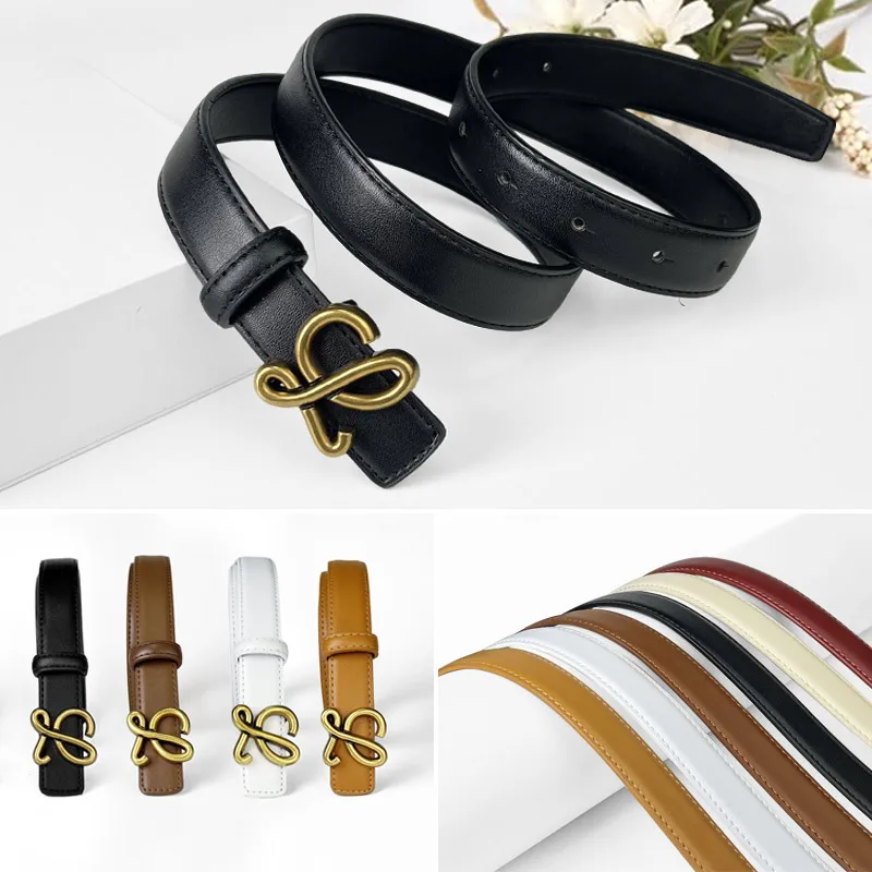 2025 حزام جلدي نسائي دنيم متعدد الوظائف بأسلوب شخصي زخرفي حزام خصر من سبيكة حزام رفيع للنساء