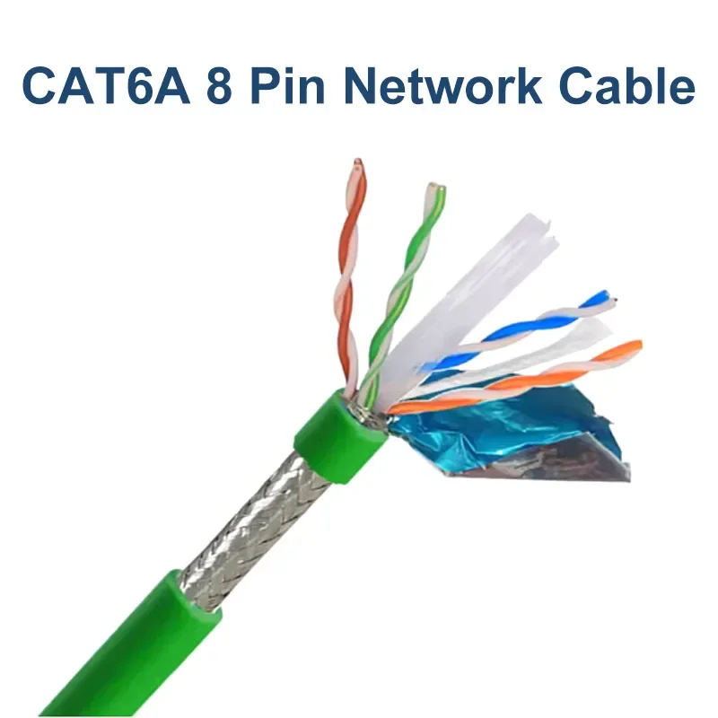 Industriële Siemens Metaal Afgeschermde RJ45 Stekkeradapter 4-pins 6GK1901-1BB10 Ethernet Crystal Head 8-pins 1B Geen Druk 180 °   Connector